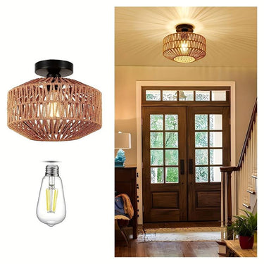 Le Bonheur De Bohème - La Lampe De Plafond Envoûtante-Lampe Veilleuse